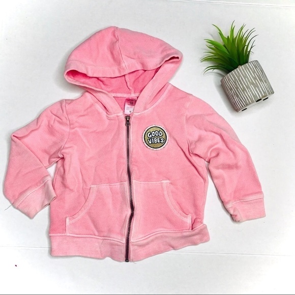 CARTER’S Good Vibes Hoodie - Picture 1 of 6